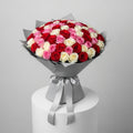 300 Red, Pink & White Roses