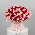 500 Red, Pink & White Roses