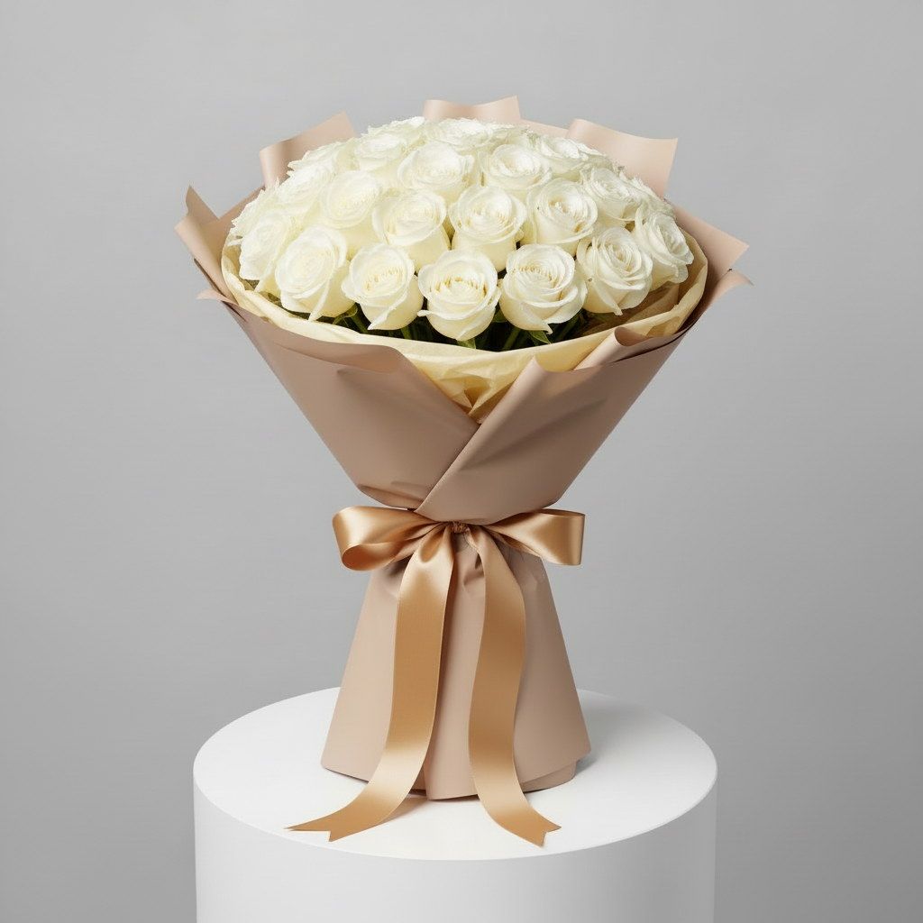 51 White Roses