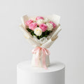 Mother's Day 9 Pink & White Roses