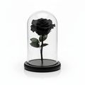 Dark Mystery Forever Rose Dome