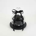 Midnight Noir Preserved Black Rose Dome
