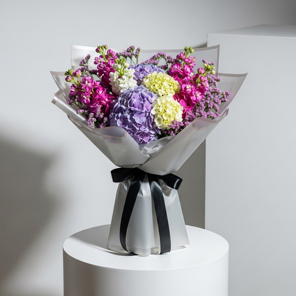 Matthiola Hydrangea Appreciation Bouquet