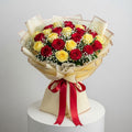 Red Yellow Roses Celebration Bouquet