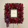 Red Roses Portrait Sympathy Display