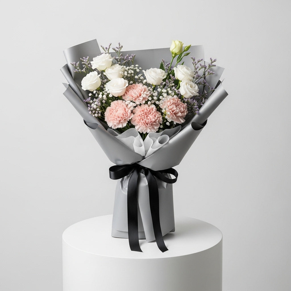 Eustoma Carnations Appreciation Bouquet