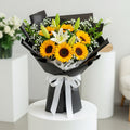 Sunflowers Lilies Teachers Bouquet