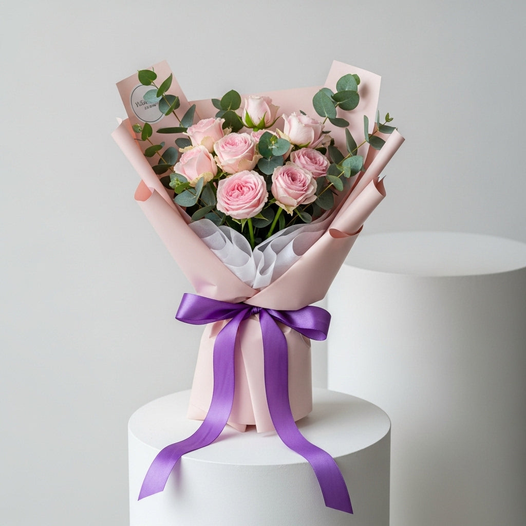 Sunshine Roses Sunflower Mixed Bouquet