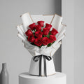 Red Roses Elegant Classic Bouquet