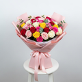 Mixed Color Roses Bouquet