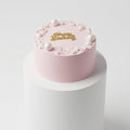 Pink Vanilla Cream Cake
