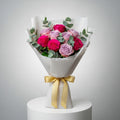 Pink & Purple Roses Bouquet