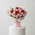 Mother's Day Special Pink & Red Rose Bouquet