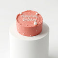 Premium Pink Round Cake
