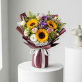 Sunflowers Eustoma Celebration Bouquet