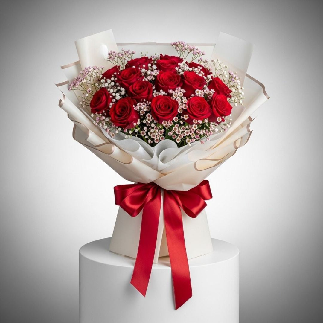 Red Roses Classic Love Bouquet