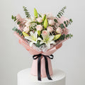 Jumeliya Baby Roses Lilies Bouquet