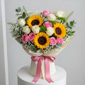 Jumeliya Baby Roses Eucalyptus Bouquet